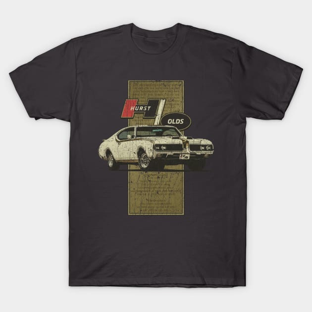 Hurst-Olds 1969 T-Shirt by JCD666